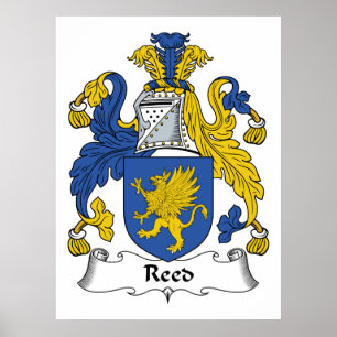 Poster Reed Family Crest