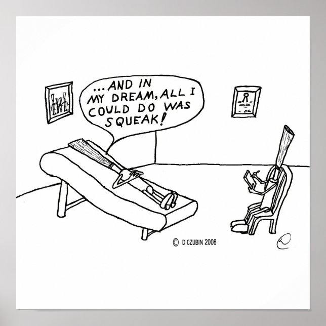 Poster Reed Psychologue White (Devant)