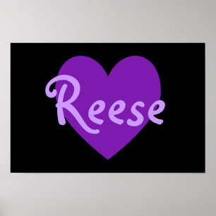 Poster Reese en violet