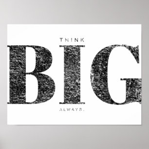 Poster Réfléchir toujours   Motivation