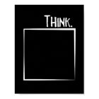 Réfléchissez À L'Extérieur De La Boîte Typographie