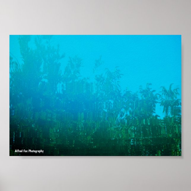 Poster Reflet dans l'eau (Devant)