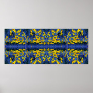 Poster Reflet des jonquilles