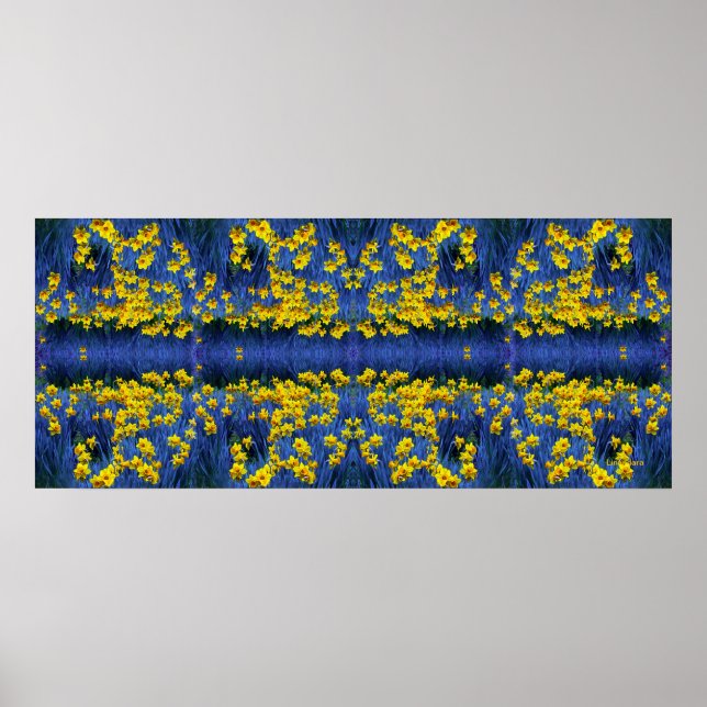 Poster Reflet des jonquilles (Devant)