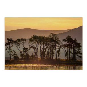 Poster Reflets de l'heure dorée Kenmare Bay Irlande Impre