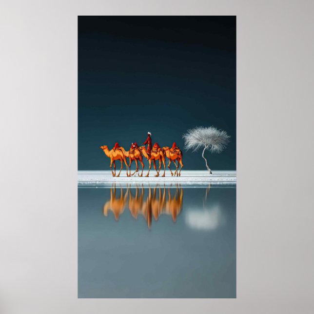 Poster Reflets du désert (Devant)