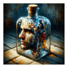 Réflexion dans le verre