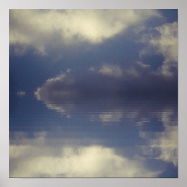 Poster Réflexion dans l'eau (Devant)