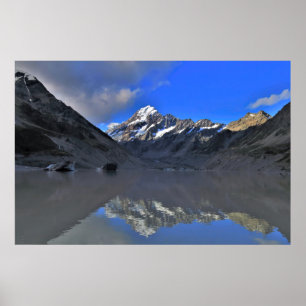 Poster Réflexion d'Aoraki