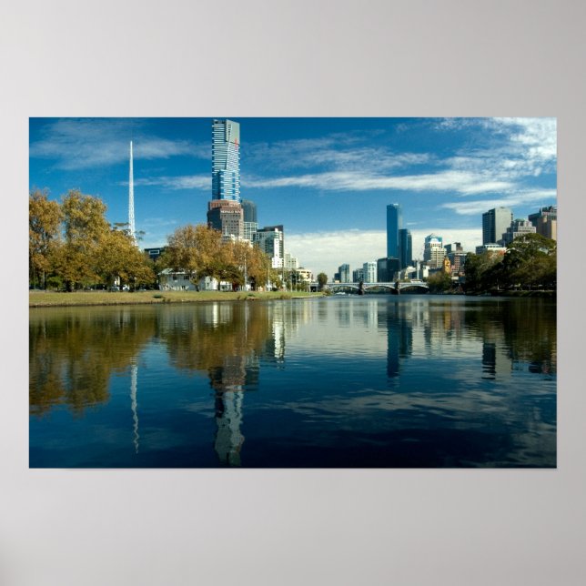 Poster Réflexion de Melbourne (Devant)