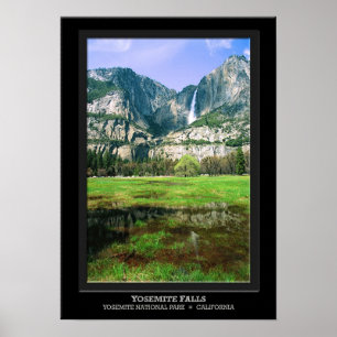 Poster Réflexion de Yosemite Falls
