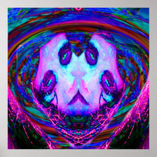 Poster Réflexion miroir