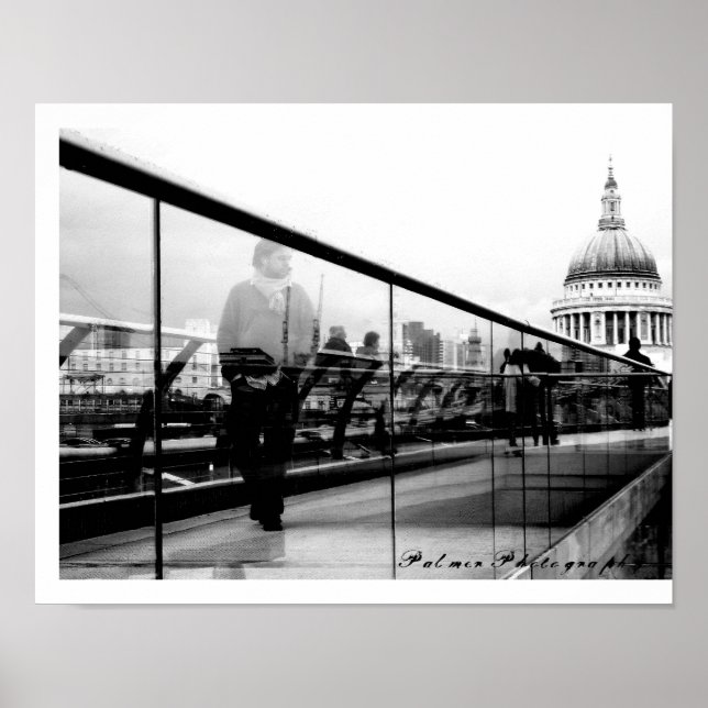 Poster Réflexions à Londres [Art Print] (Devant)