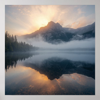 Poster Réflexions d'Aube Dorée