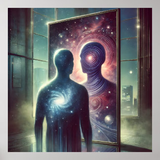 Poster Réflexions du Cosmos - L'univers intérieur