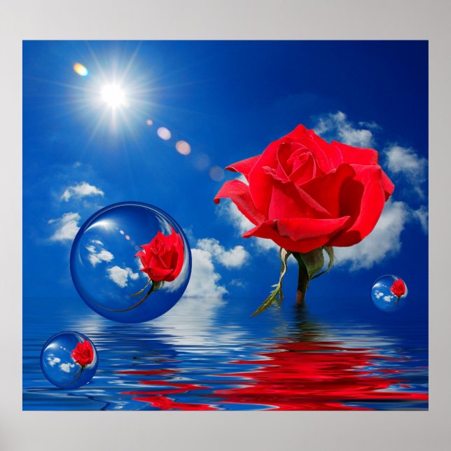 Poster Réflexions flottantes de l'amour (Devant)