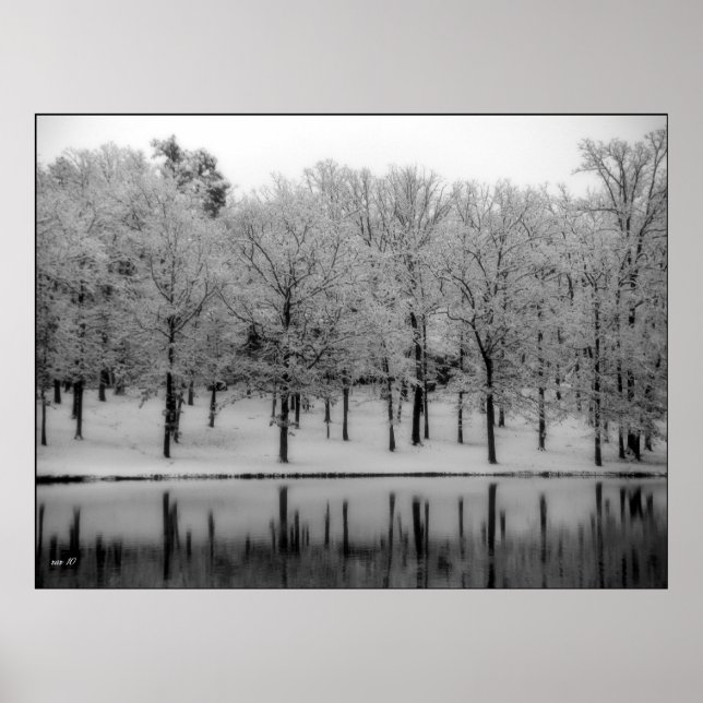 Poster Réflexions hivernales (Devant)