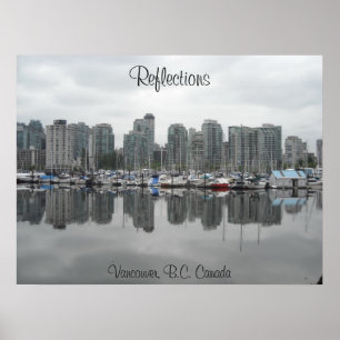 Poster Réflexions - Vancouver, C.-B.