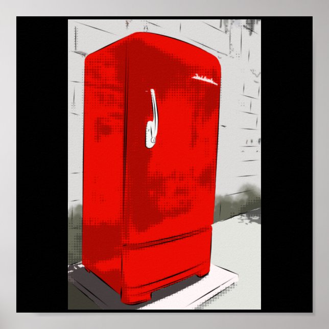 Poster Réfrigérateur de grand-mère (Devant)