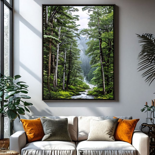 Poster Refuge de la Cascade Verte (Créateur téléchargé)