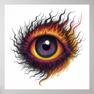 Poster Regard d'enfer