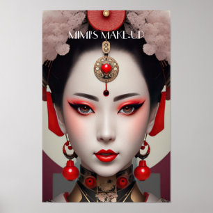 Poster Regard sur Geisha