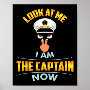 Poster Regarde-Moi Je Suis Le Capitaine Maintenant Yeux C