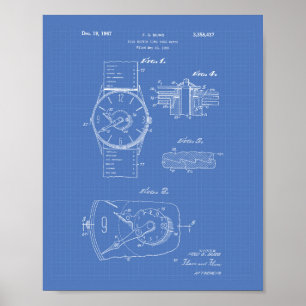 Poster Regarder 1966 Brevet Art - Plan directeur
