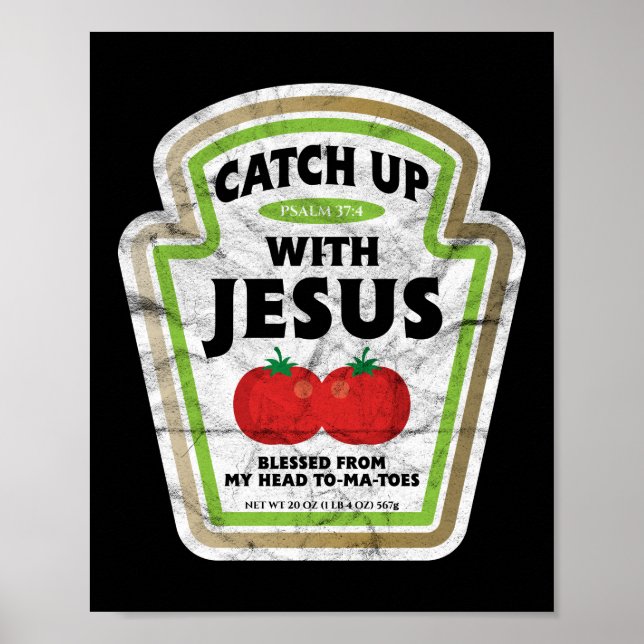 Poster Regarder avec Jésus la foi de Dieu (Devant)