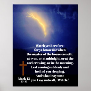 POSTER REGARDER LE RETOUR DE JÉSUS