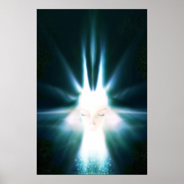 Poster Regarder vers le bas (Devant)