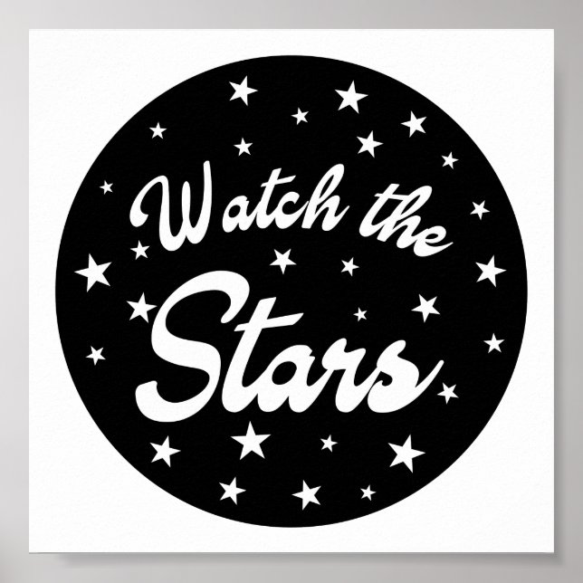 Poster Regardez les étoiles (Devant)