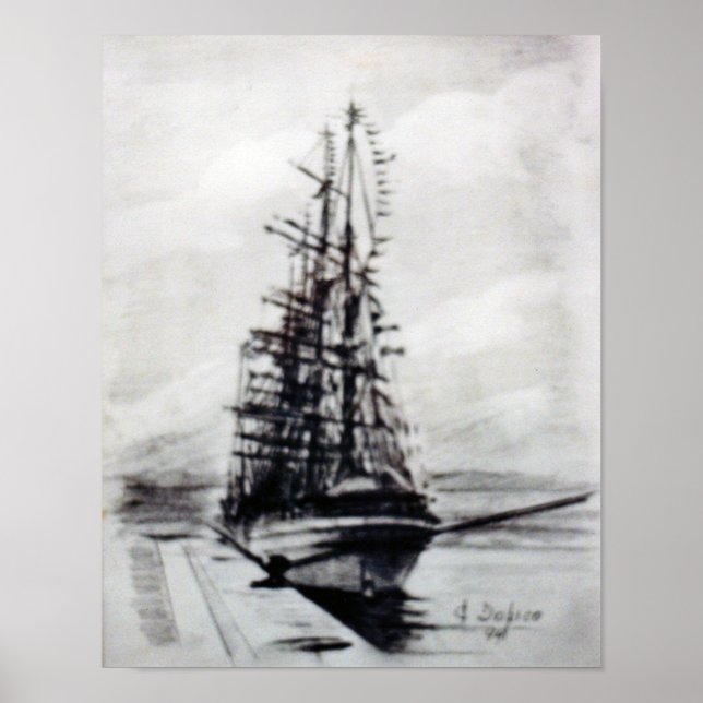 Poster Regata Cutty Sark (Devant)