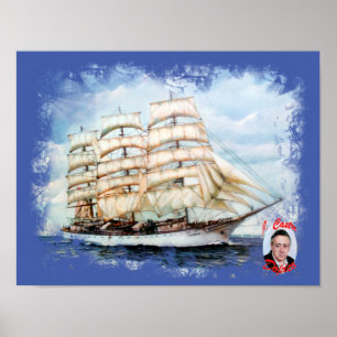 Poster Régate Cutty Sark/Cutty Sark Tall Ships'RACE