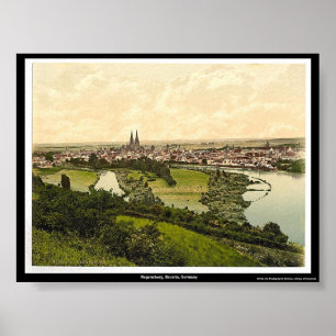 Poster Regensburg, Bavaria, Germany