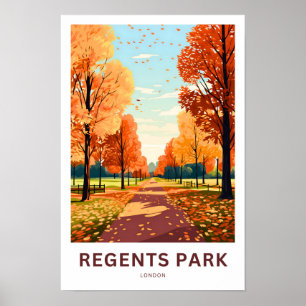Poster Regents Park Londres Imprimer