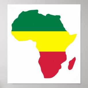 Poster Reggae de l'Afrique