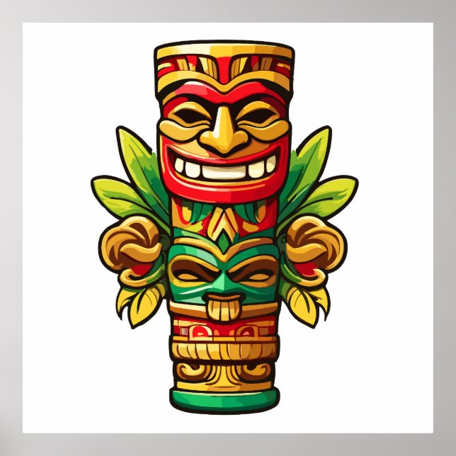 Poster Reggae Tiki (Devant)