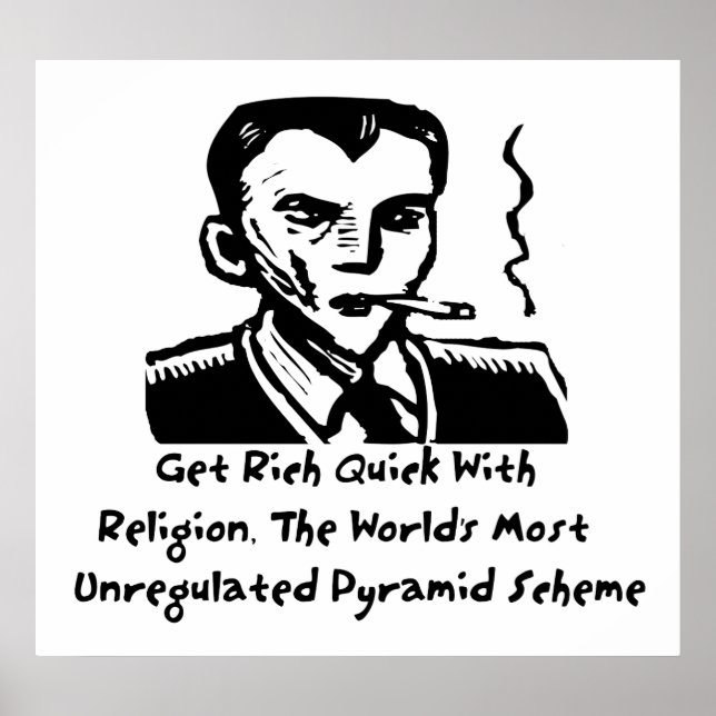 Poster Régime de Pyramide religieuse (Devant)