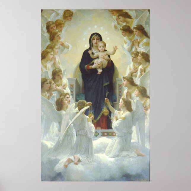 Poster Regina angelorum (Devant)