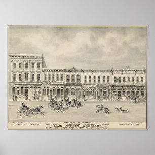 Poster Région boisée principale 2 de St