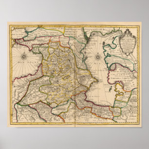 Poster Région de Mer Caspienne