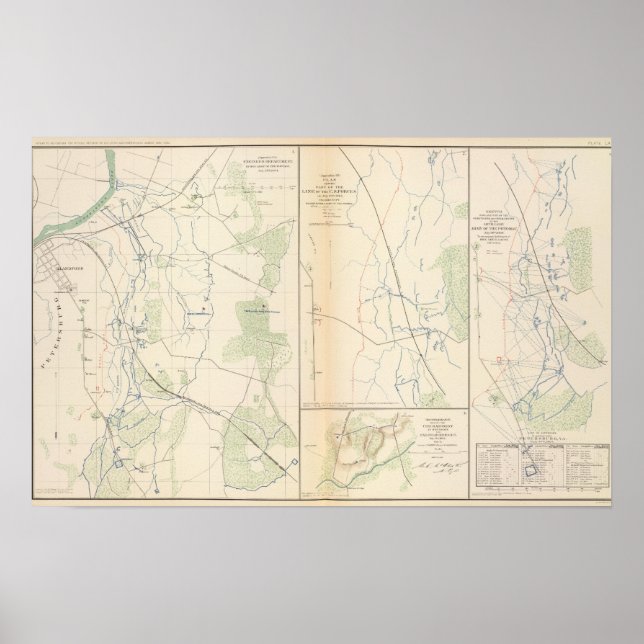 Poster Région de Petersbourg (Devant)