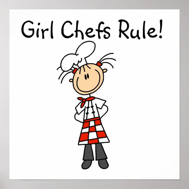 Poster Règle des chefs filles (Devant)