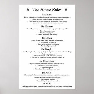 Poster Règlement de la Chambre v3white