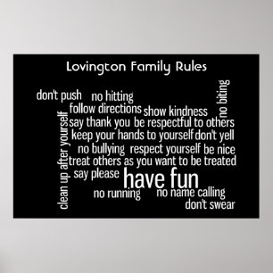 Poster Règlement du Parlement