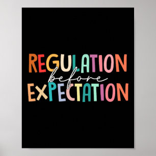 Poster Réglementation avant l'autisme de l'éducation spéc