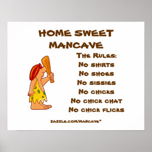 Poster Règles Caveman Mancave2