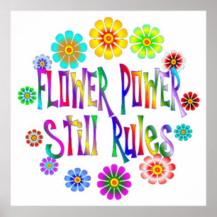 Poster Règles d'alimentation des fleurs