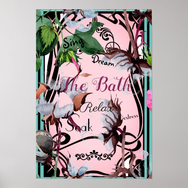 Poster Règles de bain de l'affiche (Devant)